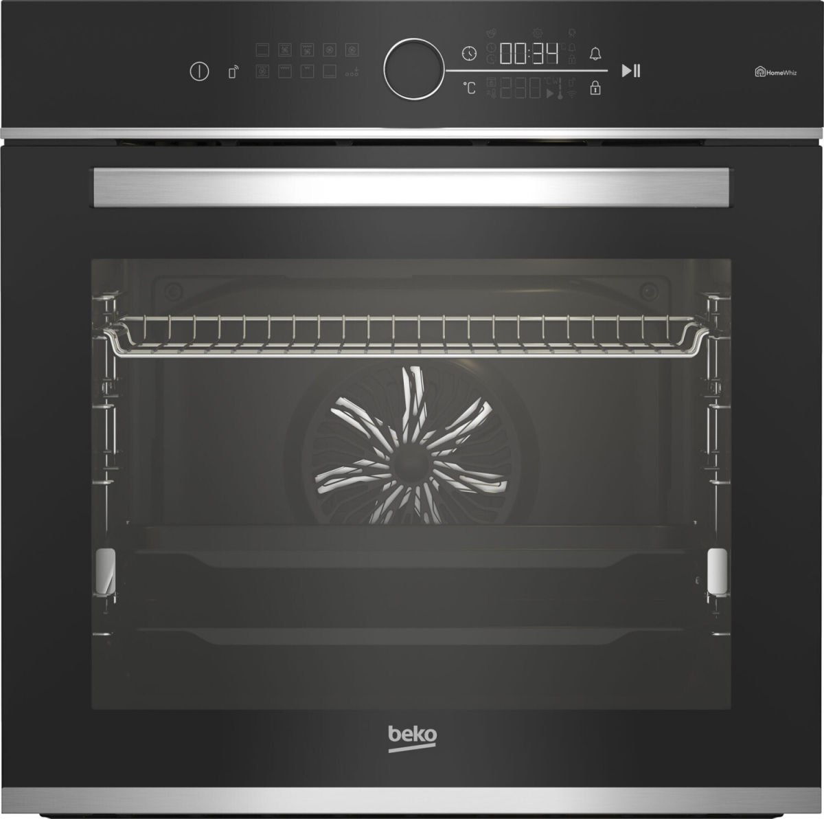 Beko BBIM13400XMPSEW Einbau-Backofen schwarz Pyro EEK:A+