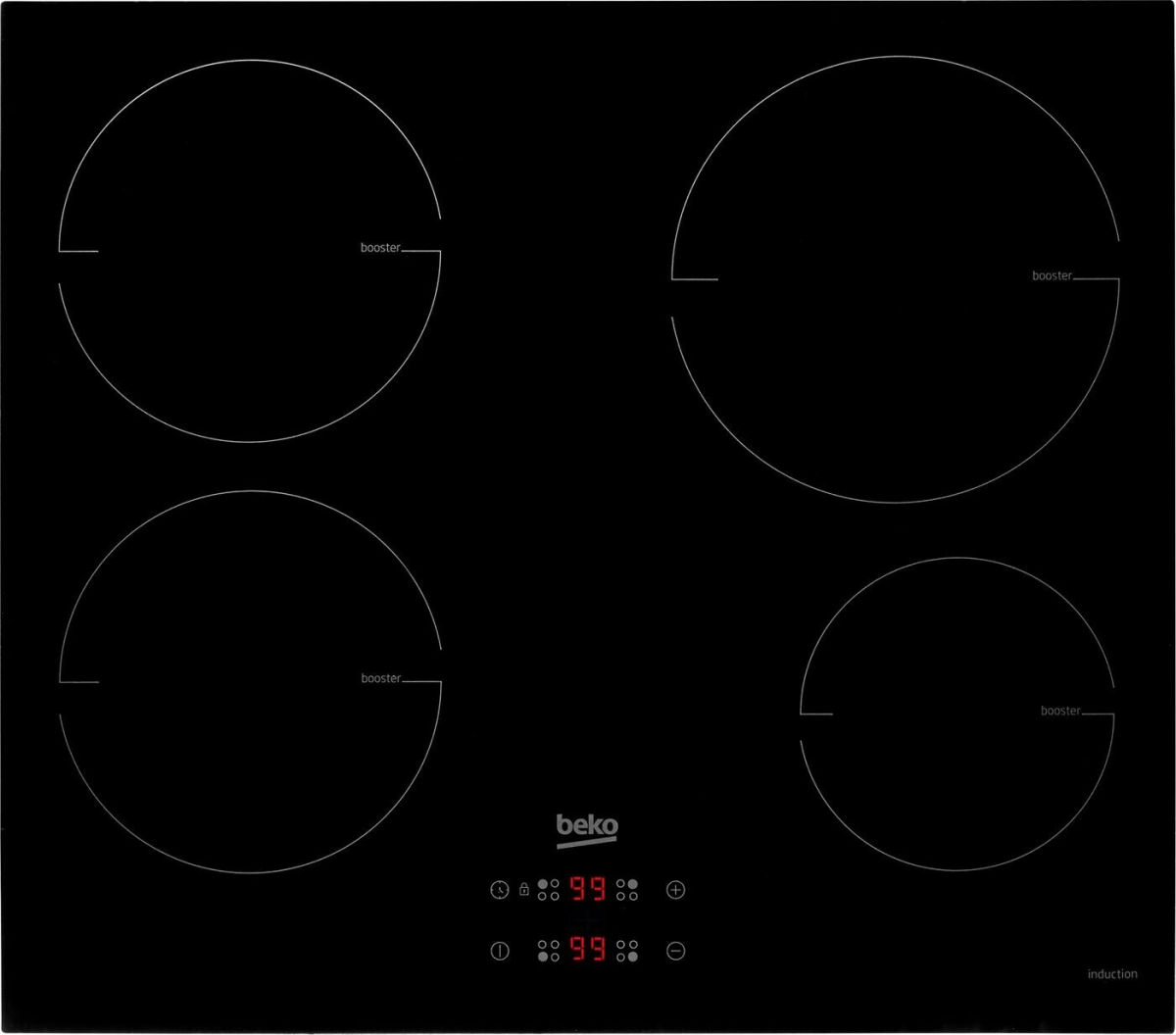 Beko BBSM12340X Backofen-Set Glaskeramik rahmenlos 60cm EEK:A