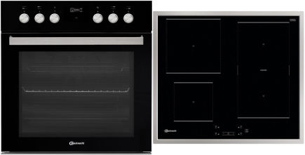 Bauknecht HEKO F500 Herdset Induktion Edelstahl EEK:A+