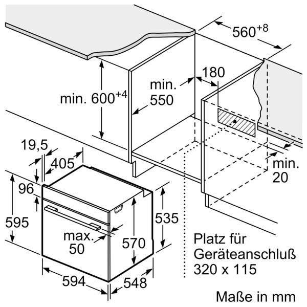 Siemens HB579GBS0 Einbau-Backofen Edelstahl Pyro EEK:A