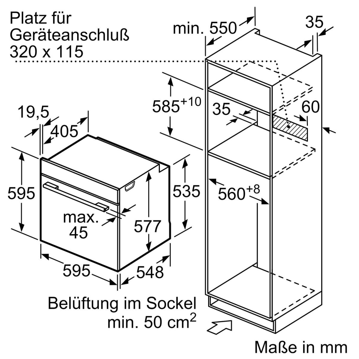 Siemens HM776GKB1 Backofen mit Mikrowelle Pyro schwarz 